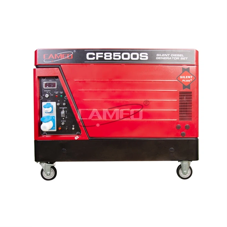 8kW 9kW क्लैमशेल साइलेंट डीजल जेनरेटर CF8500S